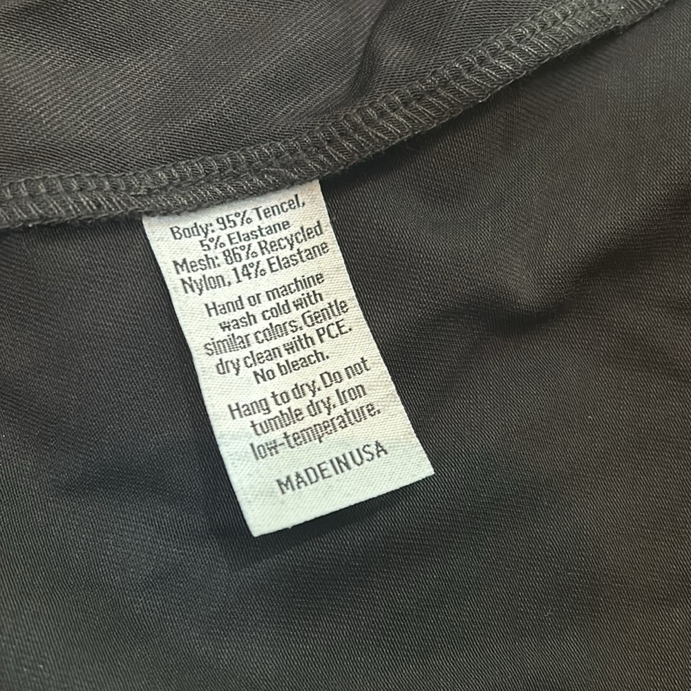 COBALT DISTRICT WOMENS SLEEVELES DRESS A- LINE BLACK STRECH PULL ON Sz M NEW - Picture 10 of 12